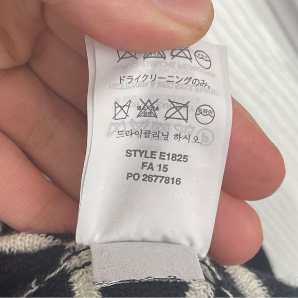 J.Crew Embellished Striped Swing Sweater Sz. XS Gently Loved - Picture 7 of 8